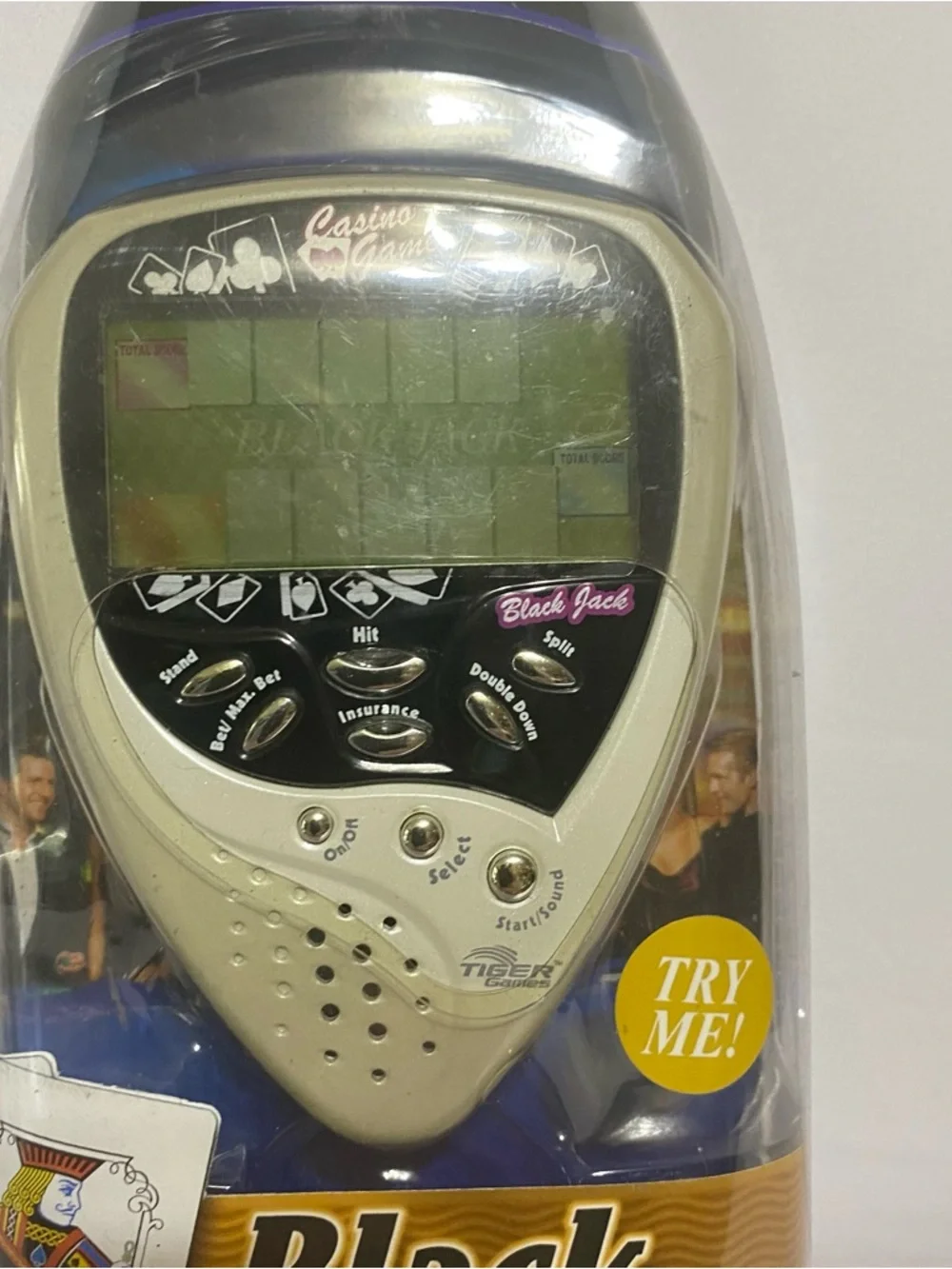 Vintage Tiger Black Jack 59345 Casino Electronic Handheld Game Brand New Sealed